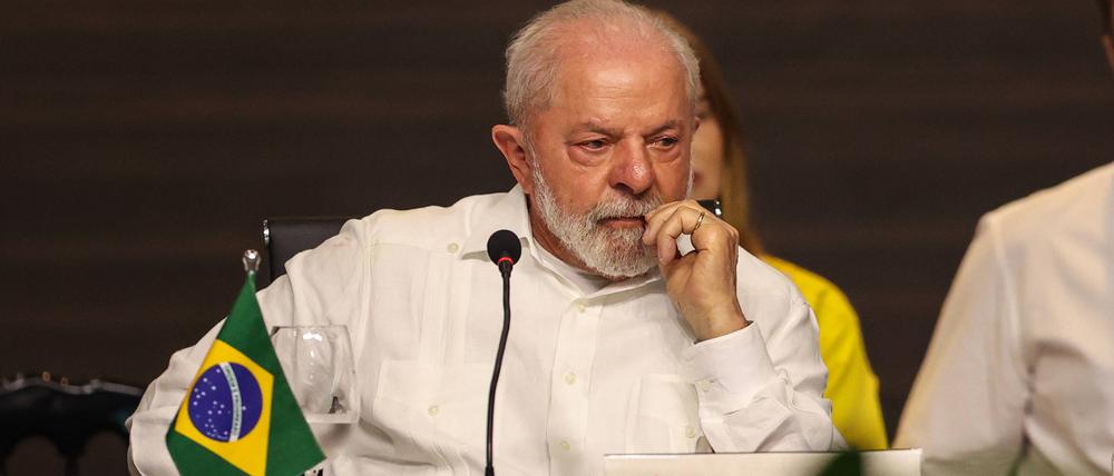 Skeptisch bleibt Brasiliens Präsident Luiz Inácio Lula da Silva.