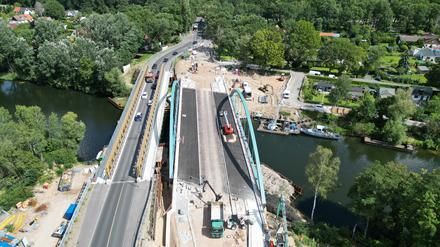 Luftbild Tegeler Brücke
