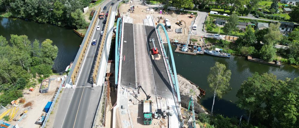 Luftbild Tegeler Brücke