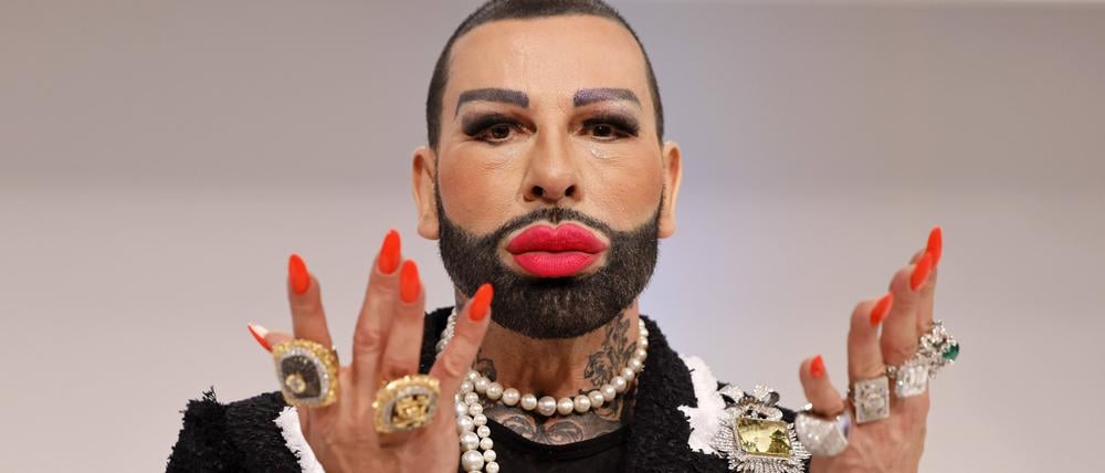 Modedesigner Harald Glööckler.