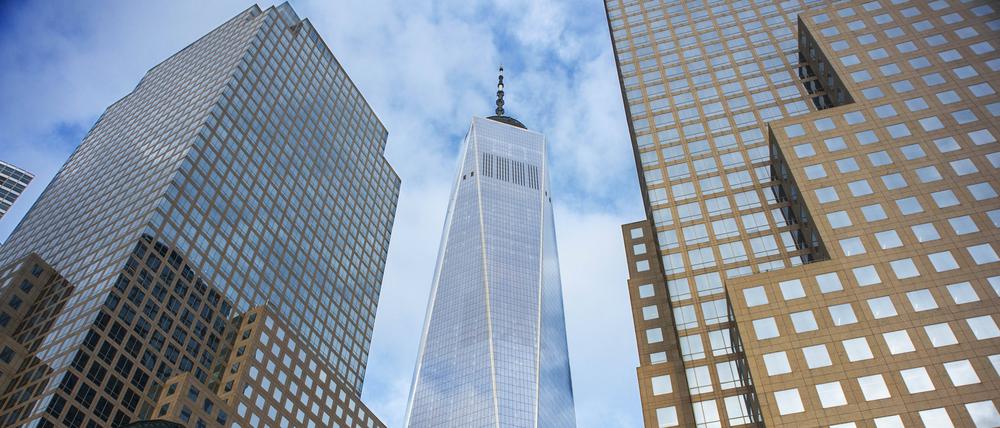 World Trade Center with Freedom Tower in Lower Manhattan Financial District in New York City New York New York USA Copyright: xSergixReboredox SRE-052-EQ1818