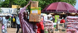 Trotz der regionalen Spannungen geht der Alltag in Niamey anscheinend  relativ ruhig weiter.