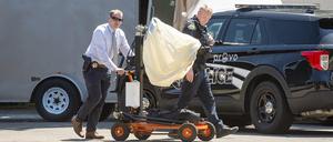 Ein bewaffneter Mann aus Utah, der beschuldigt wurde, Drohungen gegen Präsident Joe Biden ausgesprochen zu haben, wurde von FBI-Agenten erschossen.