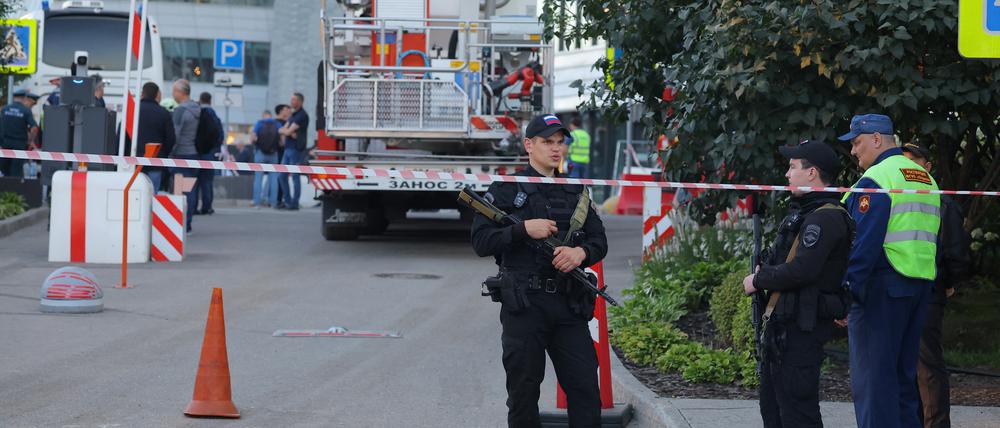 Russland meldet den Abschuss von insgesamt 13 Drohnen über der Krim und Moskau (Symbolbild).