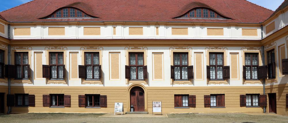 Das Logierhaus am Schloss Caputh.