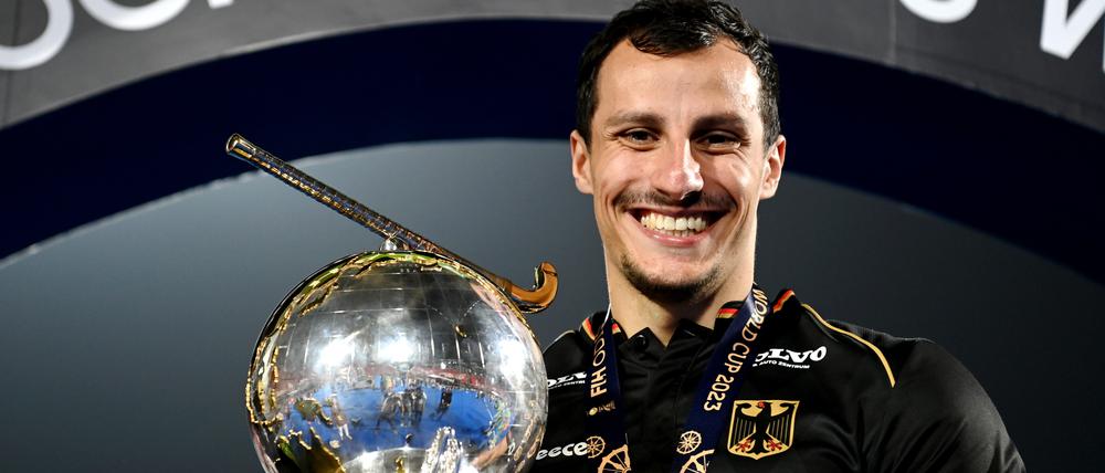 Hockey-Nationalspieler Timur Oruz