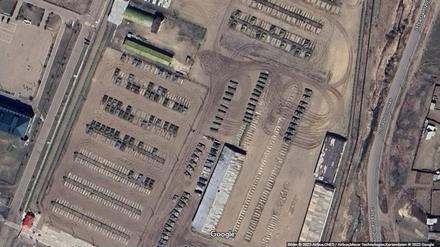 Depot für militärische Ausrüstung in Wagschanowo