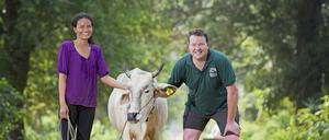 Andrew Costello hat vor zwölf Jahren die Organisation Cows for Cambodia  gegründet, um Familien wie der von Svay Bou zu helfen.