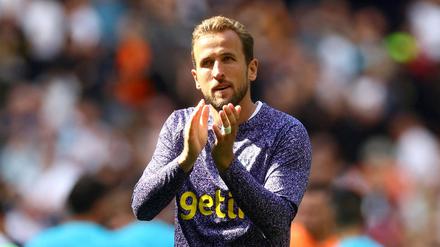 Harry Kane, noch im Tottenham-Trikot