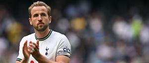 Harry Kane noch im Tottenham-Trikot.