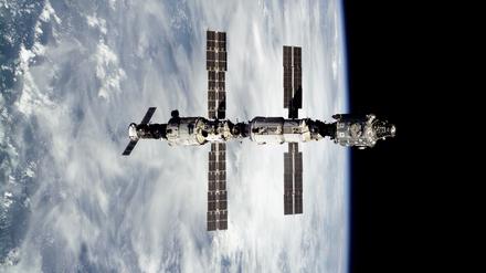 Die Raumstation ISS.