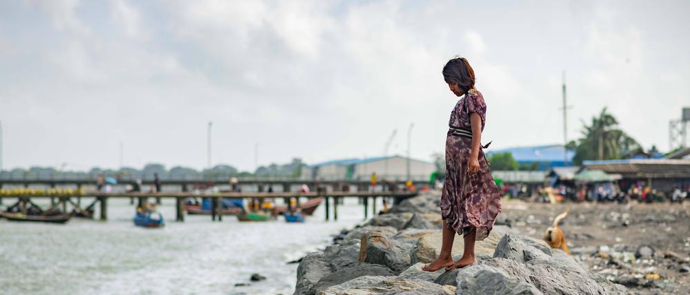 Das Boot kenterte nahe Sittwe, der Hauptstadt des Bundesstaats Rakhine im Westen Myanmars.
