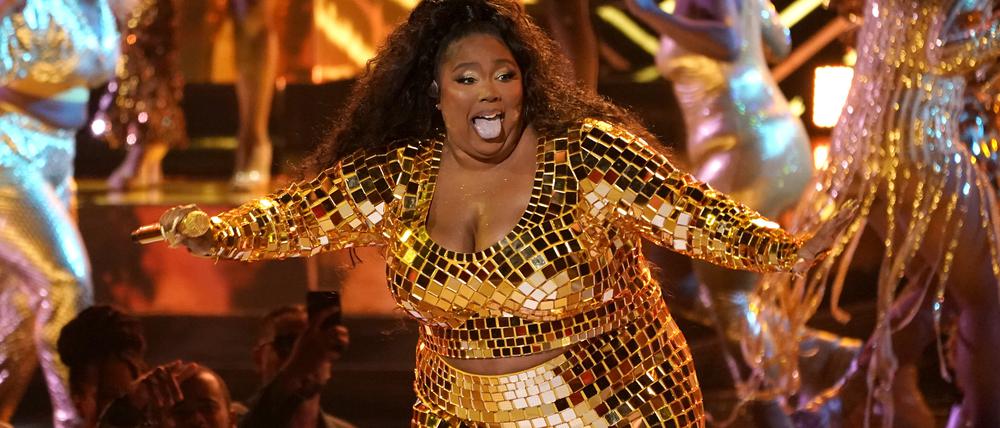 Lizzo bei einem Konzert in L.A.