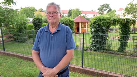 Wolfgang Zeidler vom Kreisverband Potsdam der Garten- und Siedlerfreunde e.V.