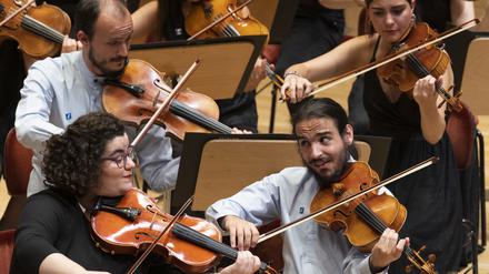 Das Greek Youth Symphony Orchestra war bereits zum zweiten Mal im Konzerthaus Berlin bei Young Euro Classic dabei. 