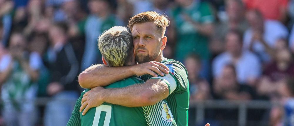 Niclas Füllkrug und seine Mannschaft vor dem Pokal-Aus am Samstag gegen Viktoria Köln.