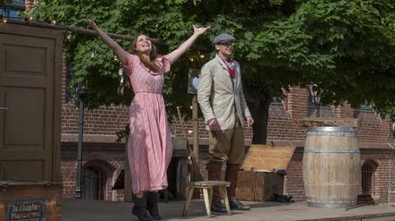 Das Uckermärkische Wandertheater theater 89 gastierte am Samstag in Potsdam -mit einer quirligen Komödie aus Irland.