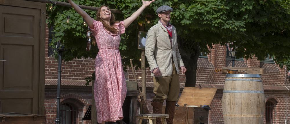 Das Uckermärkische Wandertheater theater 89 gastierte am Samstag in Potsdam -mit einer quirligen Komödie aus Irland.