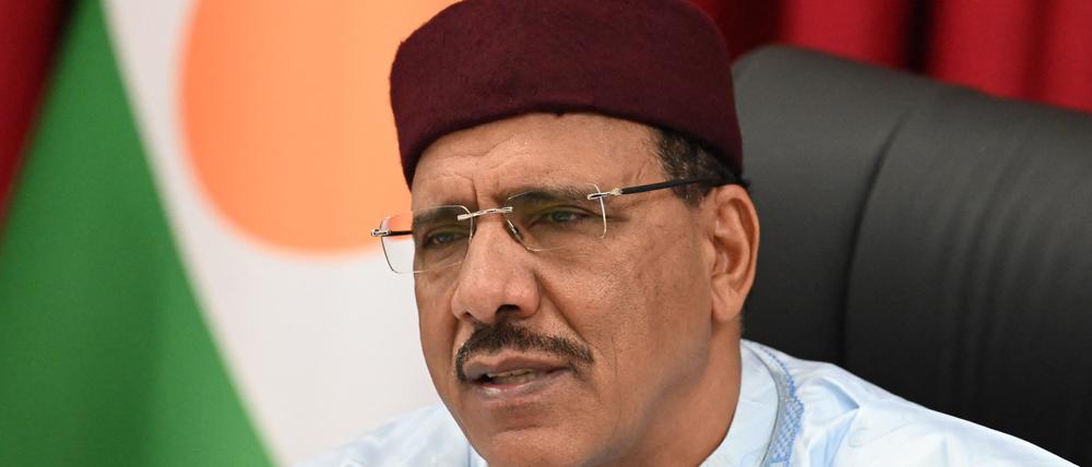 Nigers festgehaltener Präsident Mohamed Bazoum.