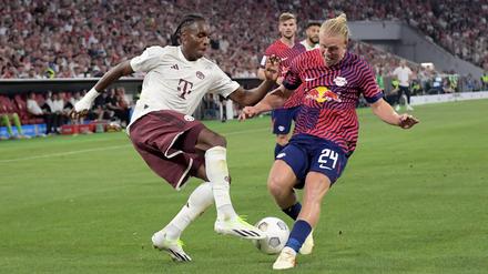 Rb Leipzig gegen Fc. Bayern München beim Supercup 2023. 