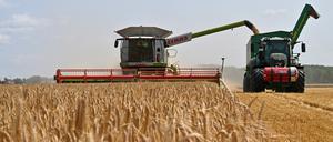 Mähdrescher (Symbolbild).