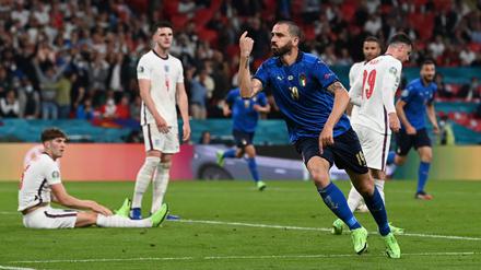 Bonucci traf 2021 im EM-Finale gegen England und durfte später auch den Titel bejubeln.