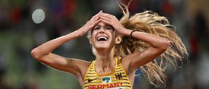 Konstanze Klosterhalfen muss verletzungsbedingt auf den WM-Start in Budapest verzichten. 