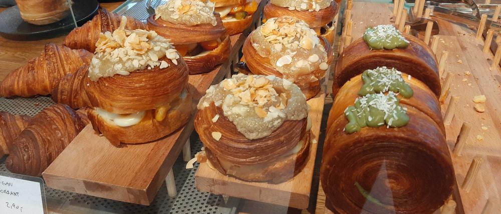 Croissants aus dem Café "Croissant Couture" in Mitte