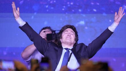 Vorwahlgewinner Javier Milei: Den Markt von allen Regeln befreien.