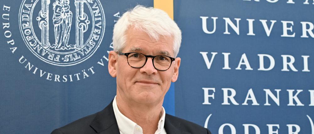 Eduard Mühle, Präsident der Europa-Universität Viadrina Frankfurt (Oder).