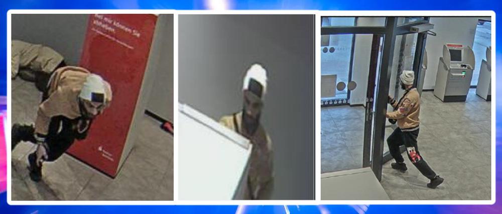 Fahndungsfotos der Berliner Polizei.