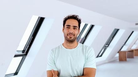 KoRo-Geschäftsführer Piran Asci, hier ausnahmsweise nicht in seiner Privatwohnung.