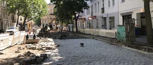  Baustelle Gleditschstraße in Schöneberg