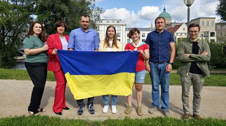 Sommerserie Wahlweise. Gründungsmitglieder und Vorstand des Potsdamer Ukraine-Vereins PUSH-UA e.V.i.G.