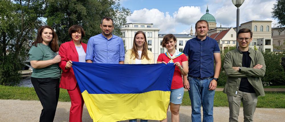 Sommerserie Wahlweise. Gründungsmitglieder und Vorstand des Potsdamer Ukraine-Vereins PUSH-UA e.V.i.G.