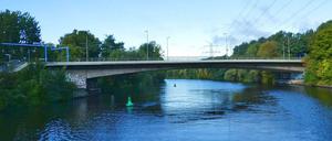 Die Rohrdammbrücke in Berlin