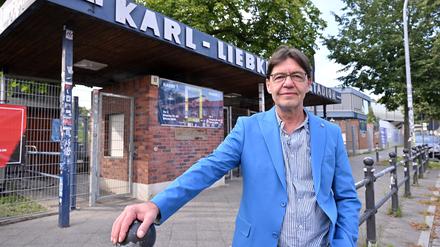 Potsdam, 15.08.2023 / Lokales /
Karsten Ritter-Lang, Präsident, 1. FFC Turbine Potsdam,
Foto: Ottmar Winter PNN