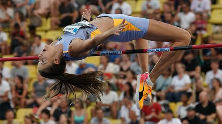 Jaroslawa Mahutschich will Gold gewinnen bei der WM in Budapest.