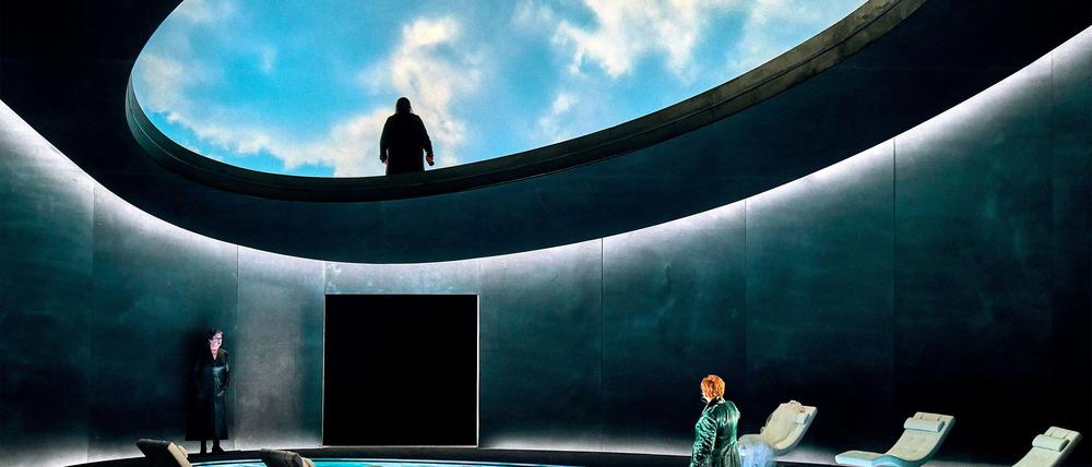 Eine gefühlsstarke Inszenierung. Szene aus Roland Schwabs „Tristan und Isolde“.