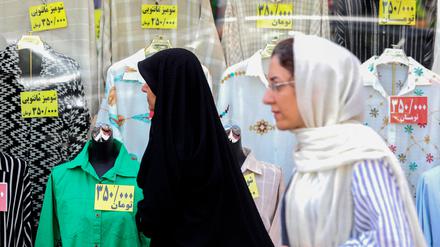 Geschäfte auf dem Tajrish-Basar in Teheran. 