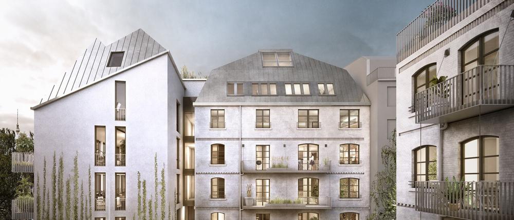 In der Reichenberger Straße in Berlin-Kreuzberg baut der Berliner Immobilienentwickler Natulis Group eine ehemalige Schraubenfabrik zum Bürokomplex "X Lane" um. Bis zum zweiten Quartal 2024 sollen alle Arbeiten abgeschlossen sein.