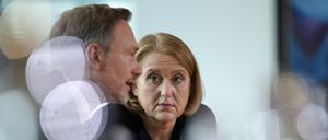 Keine Einigung: Lindner und Paus streiten weiter.