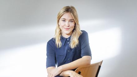 Diana zur Löwen zu Besuch bei einem ihrer Start-ups im Berliner Nikolaiviertel.