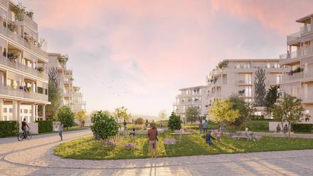Das Neubauprojekt „Louisveld“ wird nach ESG-Standards gebaut. 