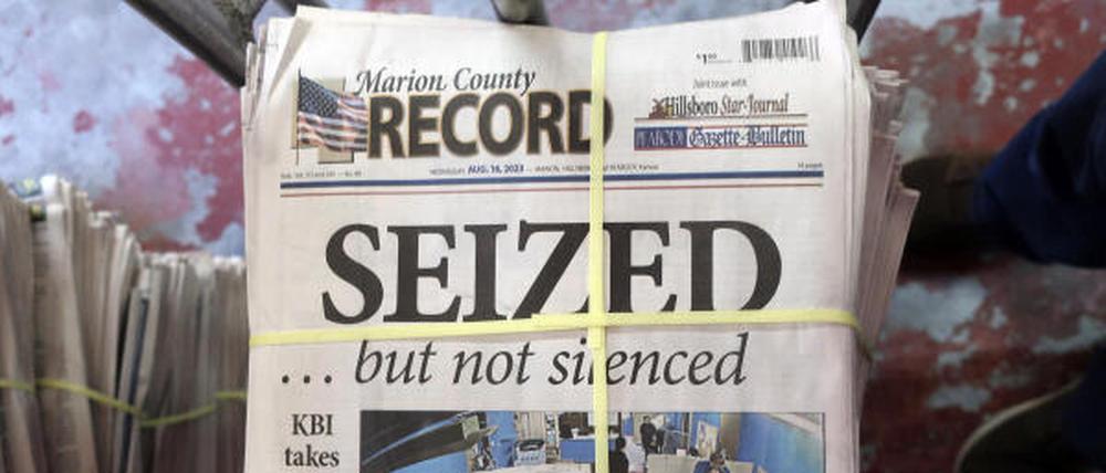 Die Zeitung Marion County Record.