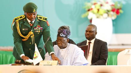 Treffen der Westafrikanischen Wirtschaftsgemeinschaft ECOWAS am 10. August.