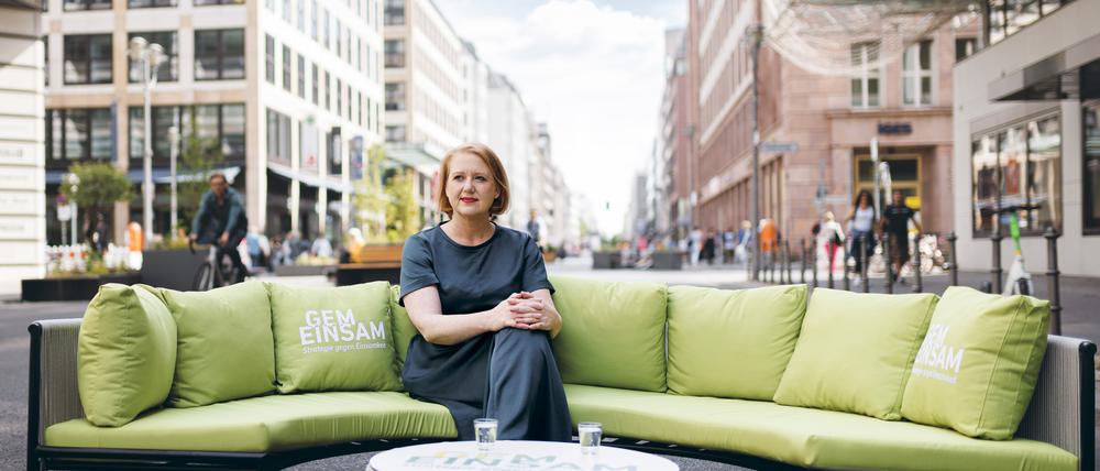 Lisa Paus auf dem grünen Sofa: Die einsame Ministerin