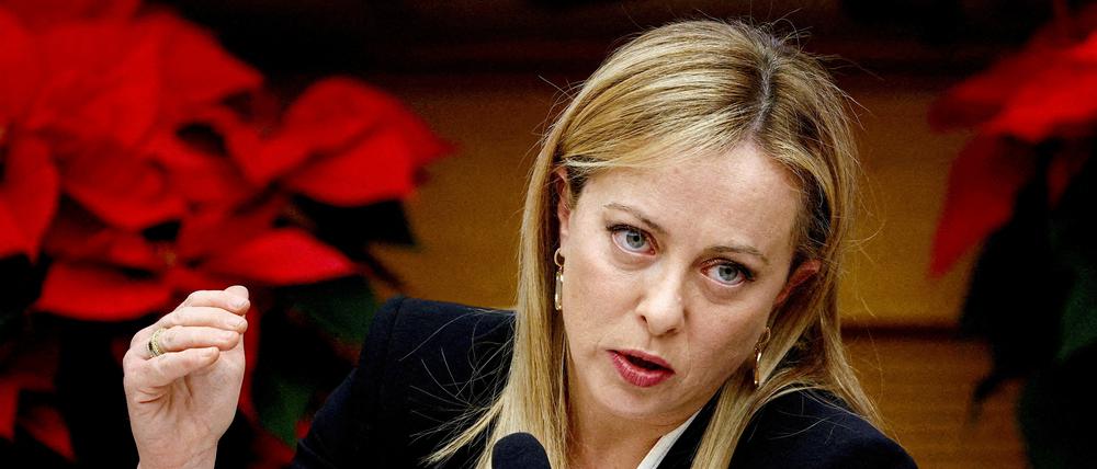 Italiens Regierungschefin Giorgia Meloni bekommt Unterstützung von ihrer Schwester Arianna.