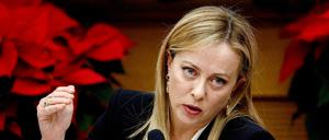 Italiens Regierungschefin Giorgia Meloni bekommt Unterstützung von ihrer Schwester Arianna.