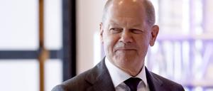 Bundeskanzler Olaf Scholz SPD beim Unternehmertag Nordrhein-Westfalen in den Rheinterrassen.